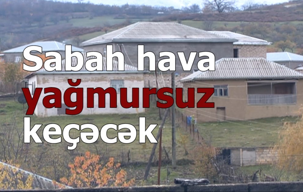 Ölkə ərazisində havanın temperaturu nisbətən yüksələcək