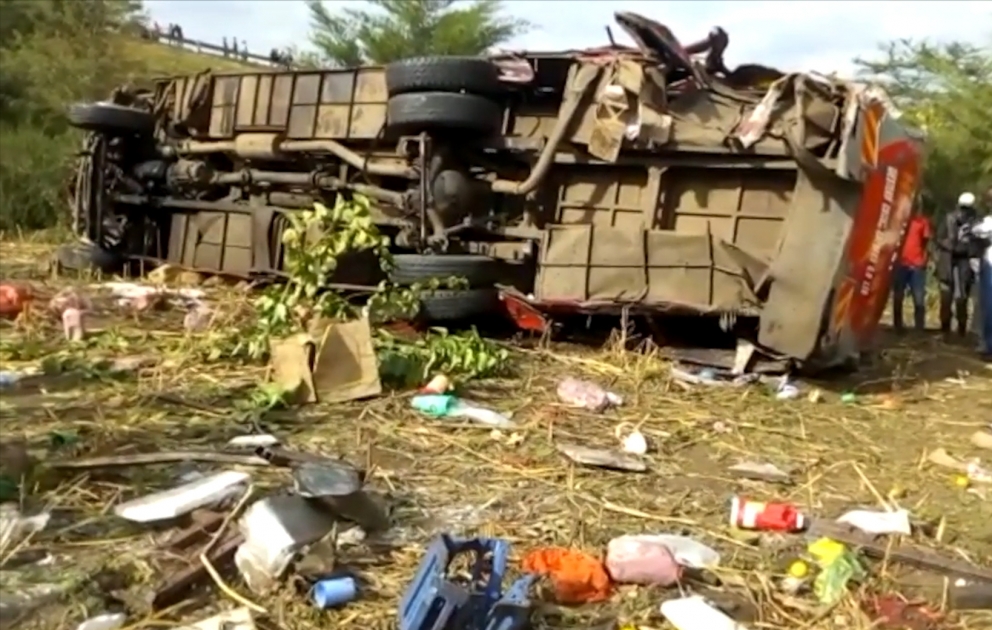 Mehr als 50 Tote bei schwerem Busunfall in Kenia