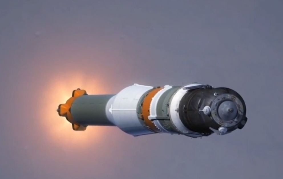 Beim Start einer Sojus-Trägerrakete mit zwei Astronauten an Bord hat sich ein Zwischenfall ereignet