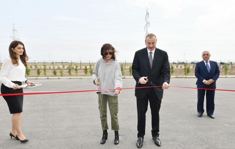 Windkraftpark "Yeni Yaşma" im Bezirk Khizi in Betrieb genommen