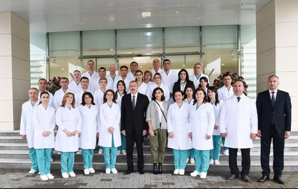 In Guba zentrales Rayonkrankenhaus eröffnet