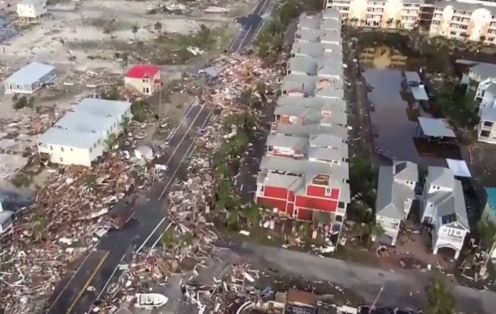 В США возросло число жертв тропического шторма Майкл