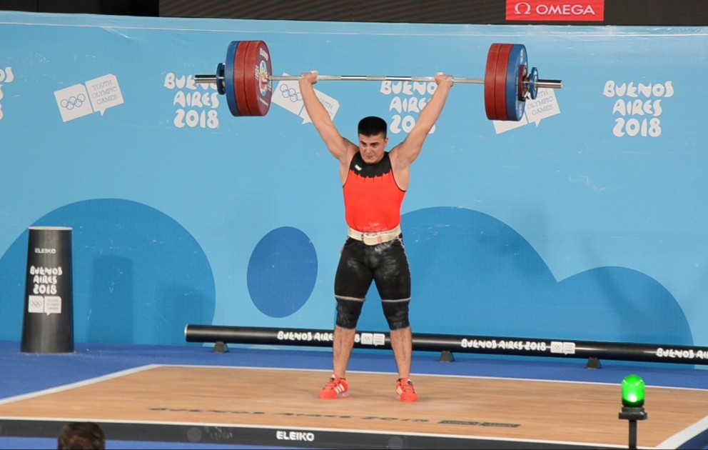 Azərbaycan idmançısı ağırlıqqaldırma üzrə Yeniyetmələrin III Yay Olimpiya Oyunlarının gümüş medalını qazanıb