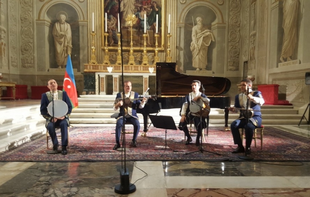 Un concert de musique azerbaïdjanaise a eu lieu au palais du Quirinal en Italie