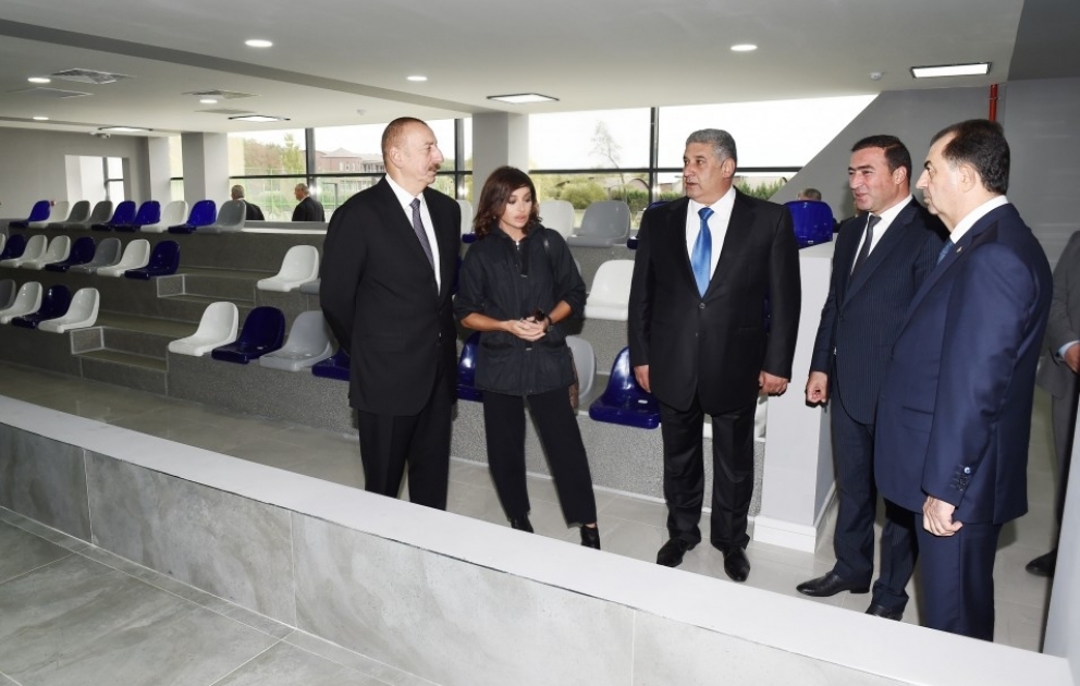 President Ilham Aliyev attended inauguration of Lankaran Olympic Sport Complex