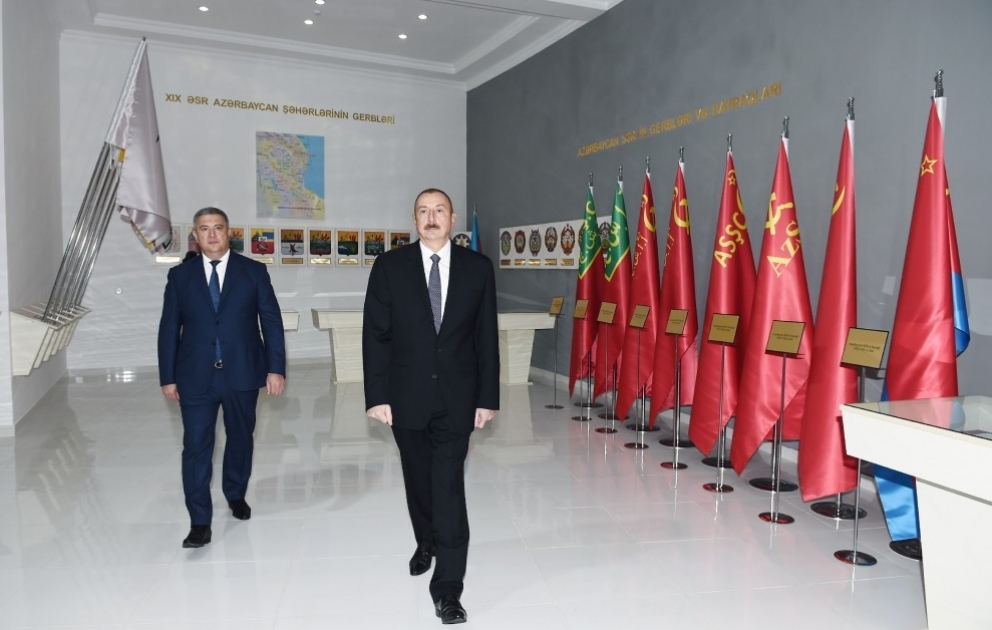 President Ilham Aliyev inaugurated Flag Museum in Lerik