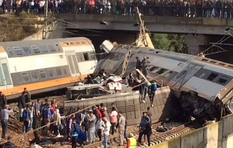 Un train a déraillé au Maroc: il y a des morts