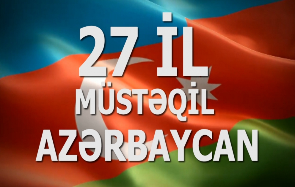 Azerbaijan marks 27th independence anniversary