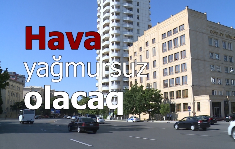 Hava yağmursuz olacaq, şərq küləyi əsəcək