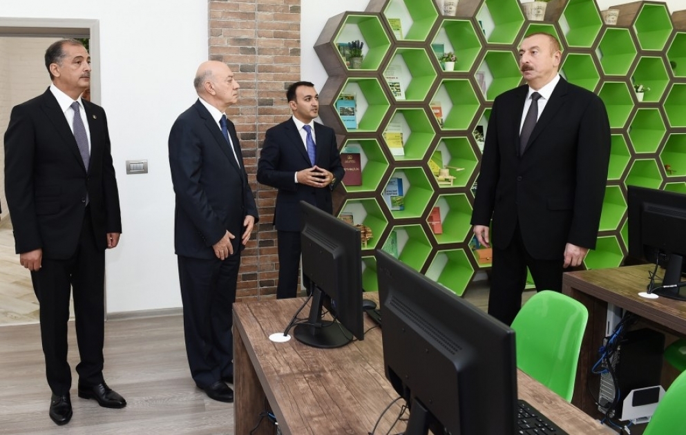 Prezident İlham Əliyev İmişlidə “ASAN Həyat” kompleksinin açılışında iştirak edib