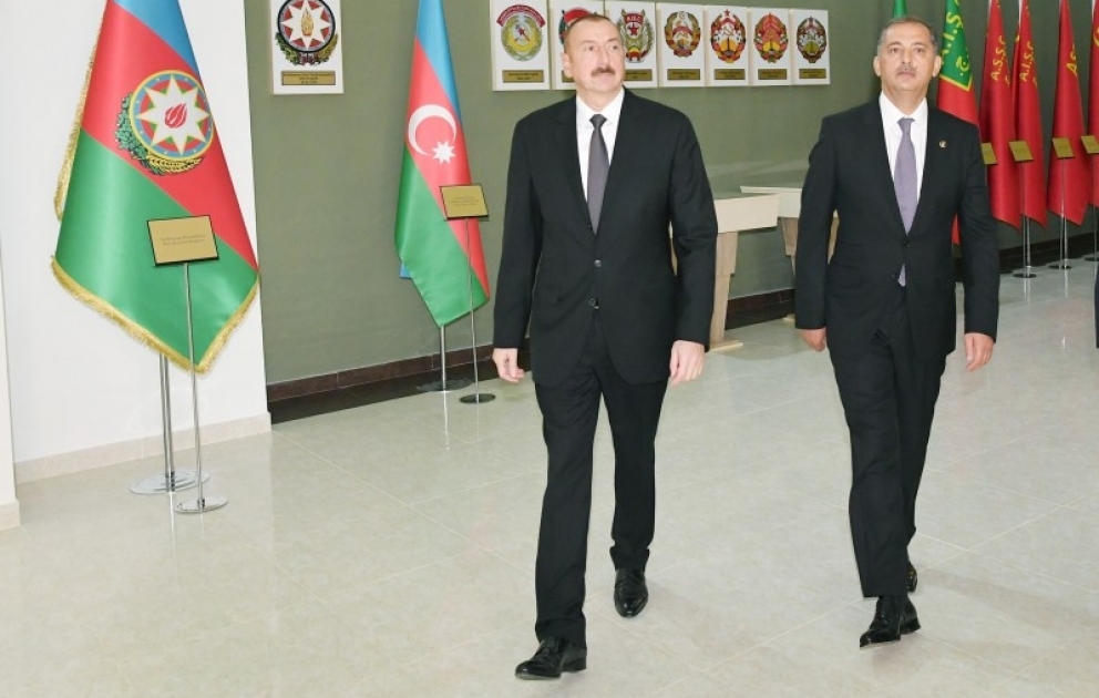 President Ilham Aliyev inaugurated Flag Museum in Imishli