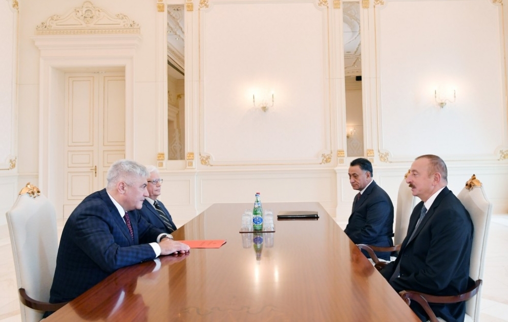 Le président Ilham Aliyev reçoit une délégation menée par le ministre russe de l’Intérieur