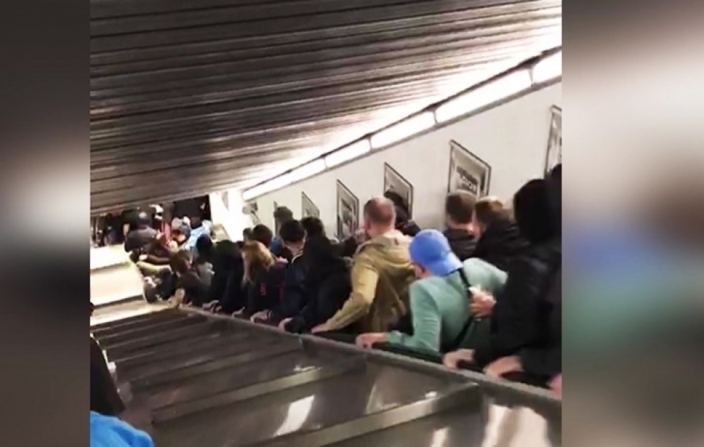 Roma metrosunda eskalator sıradan çıxıb: 30 nəfər yaralanıb