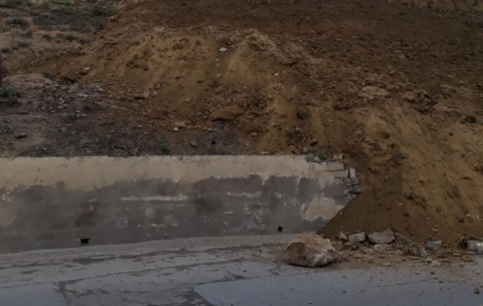 Badamdar sürüşmə sahəsində monitorinqlər davam etdirilir