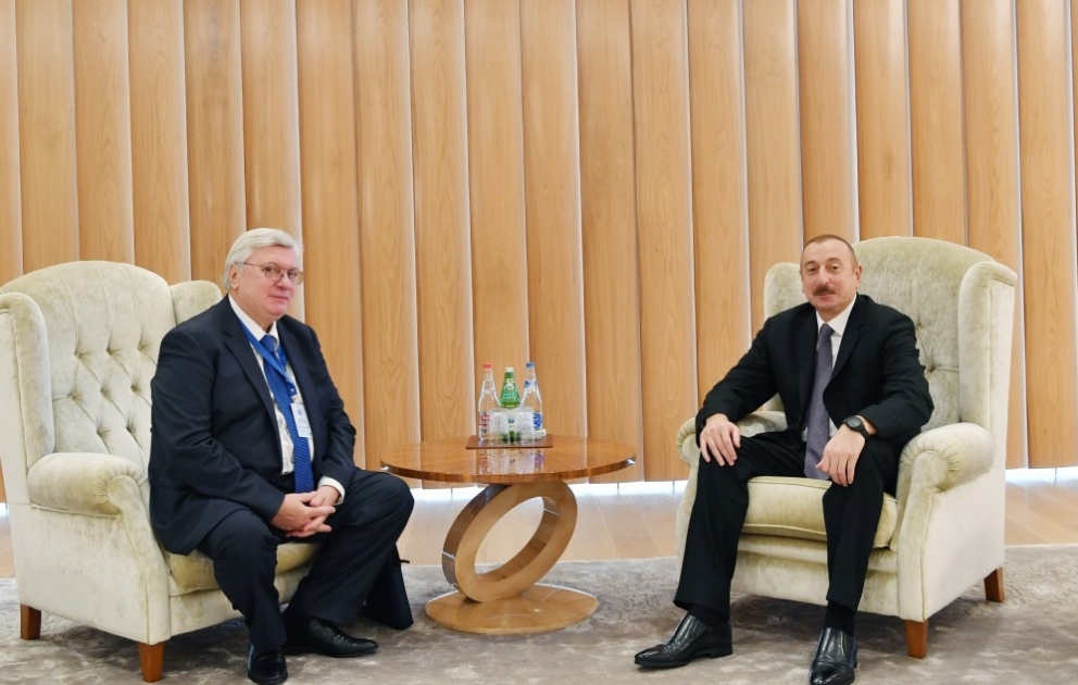 President Ilham Aliyev received rector of Moscow State Institute of International Relations