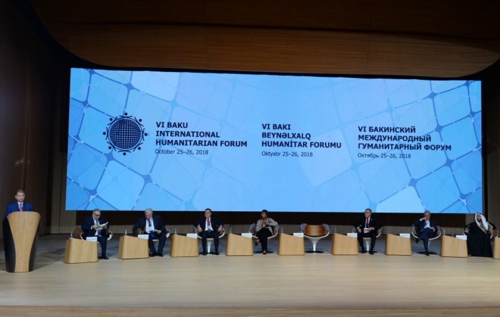 VI Bakı Beynəlxalq Humanitar Forumu işini plenar sessiyalarla davam etdirib