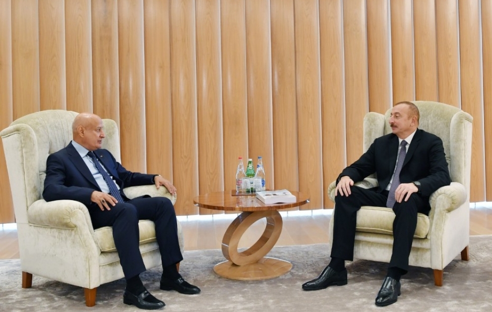 President Ilham Aliyev received ISESCO Director General