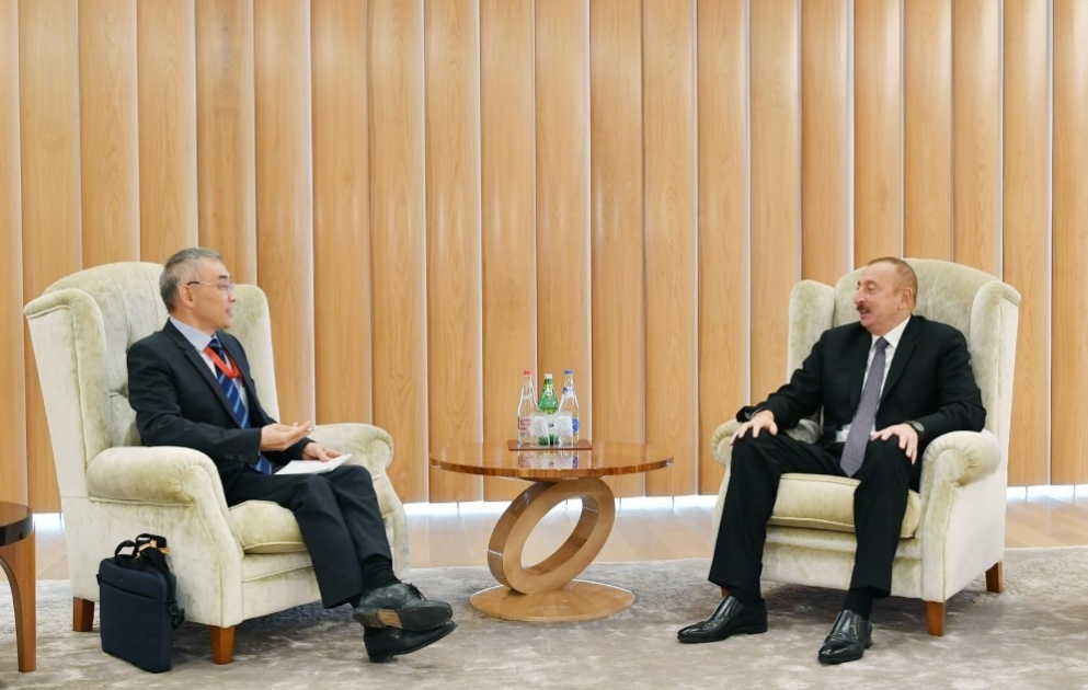 Entretien du président azerbaïdjanais avec le directeur général adjoint de l’UNESCO