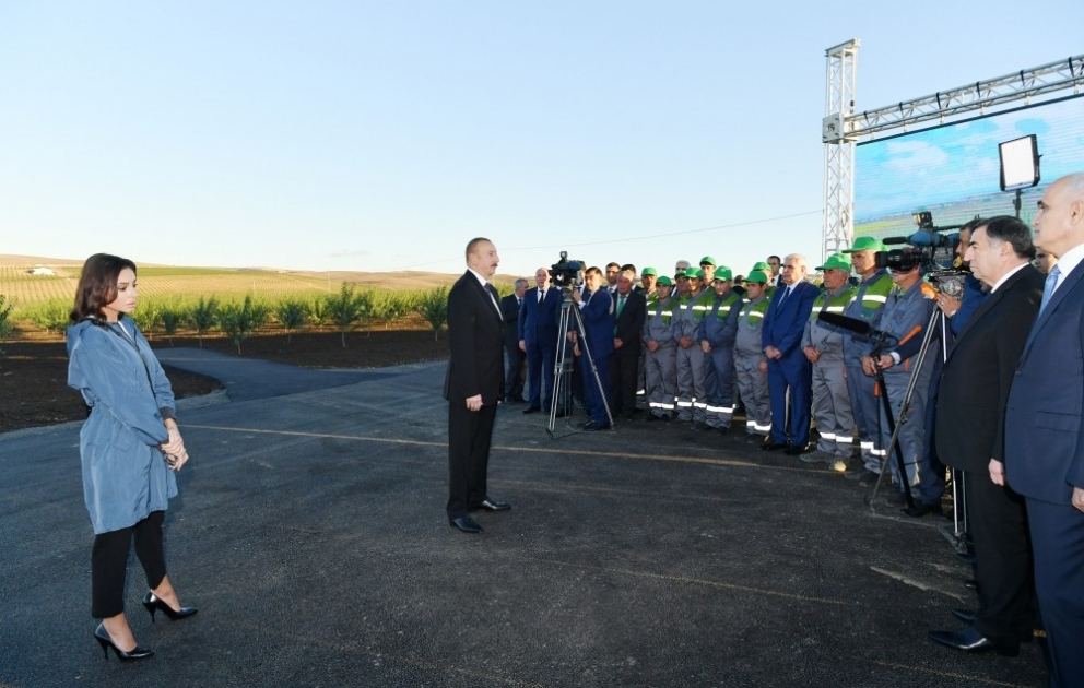 In Gakh Region Agropark geschaffen