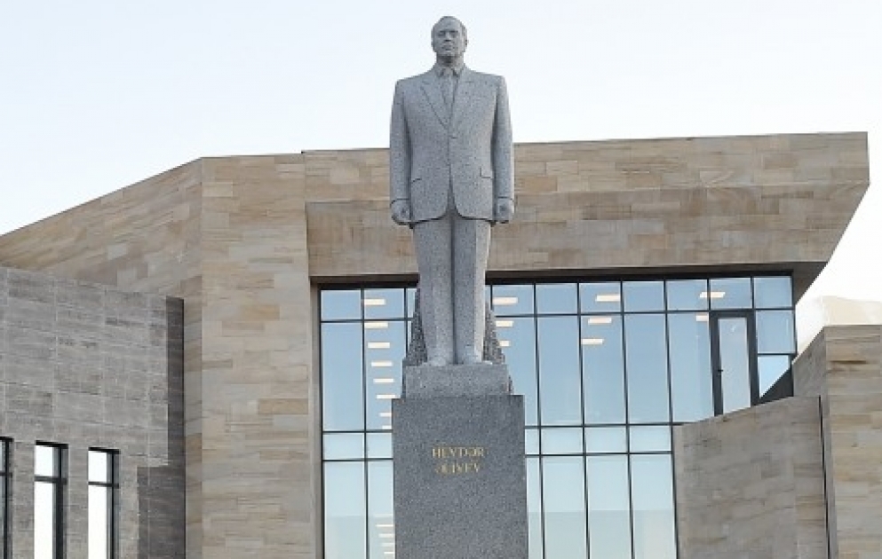 President Ilham Aliyev arrived in the city of Shaki for visit