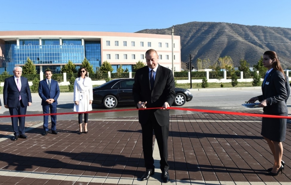 Şəki “ASAN Həyat” kompleksi istifadəyə verilib