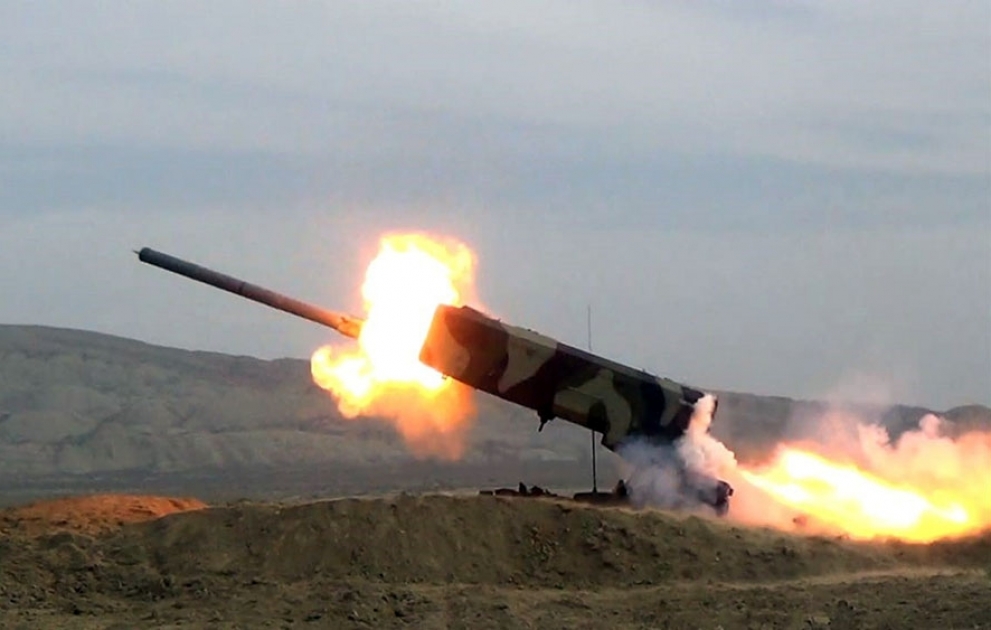 Воинское объединение провело учения с боевой стрельбой