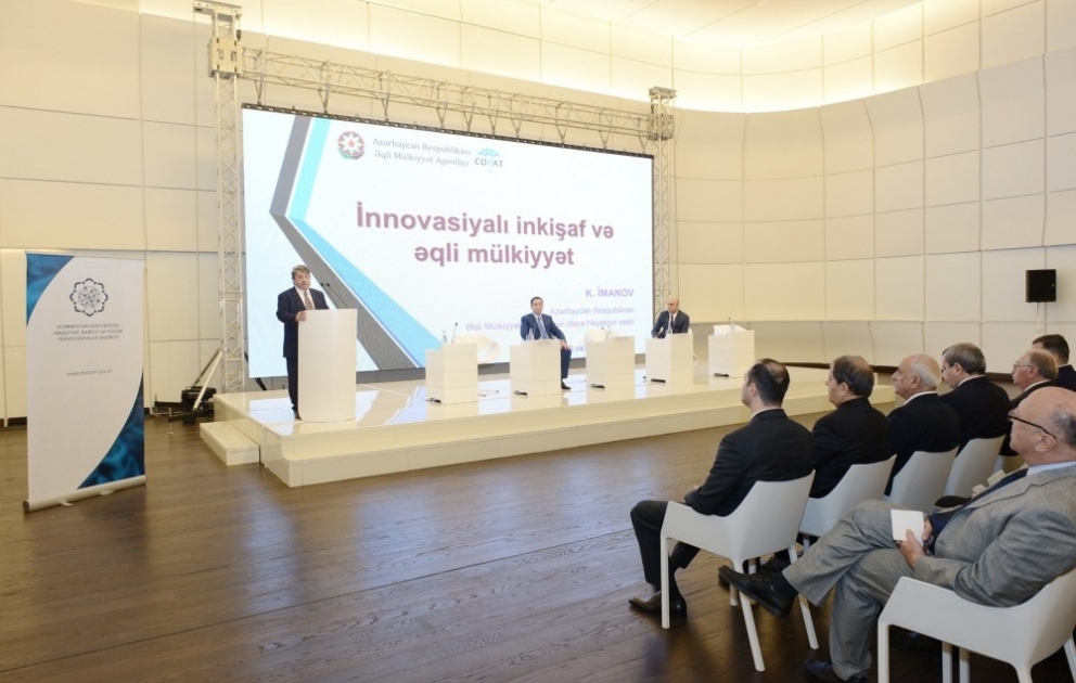 İnnovasiyalı inkişafda əqli mülkiyyətin qorunması məsələləri müzakirə edilib