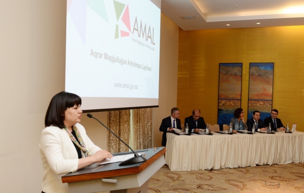 Kənd Təsərrüfatı Nazirliyi "AMAL" layihəsini təqdim edib