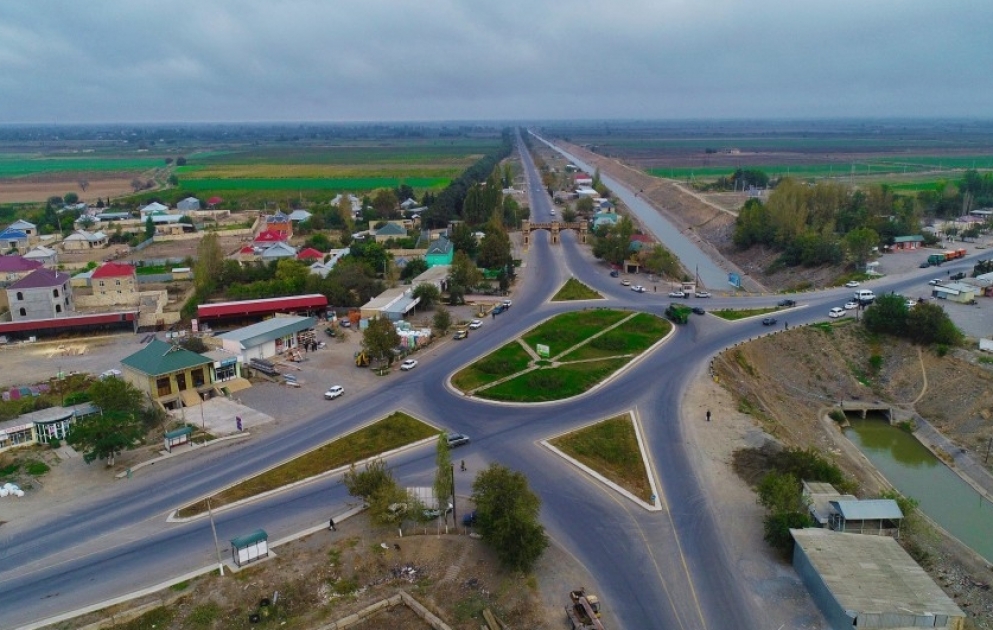 Autostraße Bahramtepe-Horadiz wiederaufgebaut