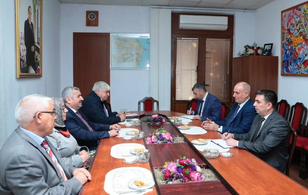 Delegation of Korfez District Municipality of Kocaeli visits AZERTAC