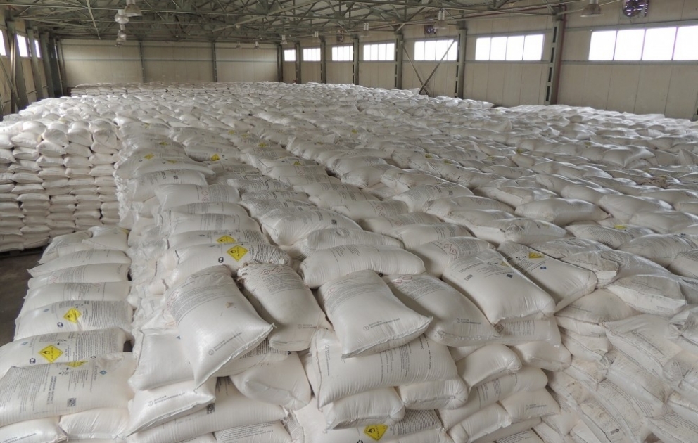 Bu ilin əvvəlindən ağcabədili fermerlərə güzəştli şərtlərlə 4583 ton mineral gübrə satılıb