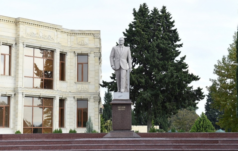 President Ilham Aliyev arrived in Aghdam district for visit