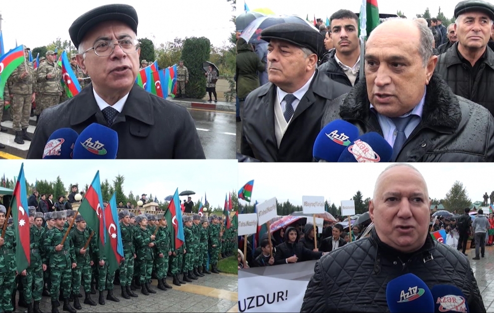 Üçrəngli bayrağımız tezliklə Azərbaycanın əzəli və əbədi torpağı olan Qarabağda dalğalanacaq