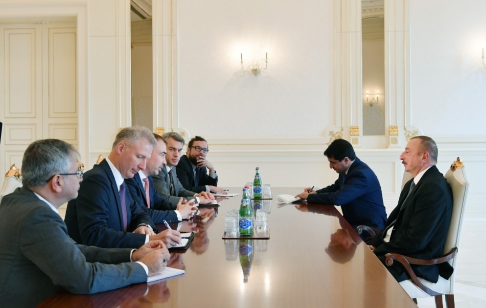 President Ilham Aliyev received delegation led by EU Special Representative