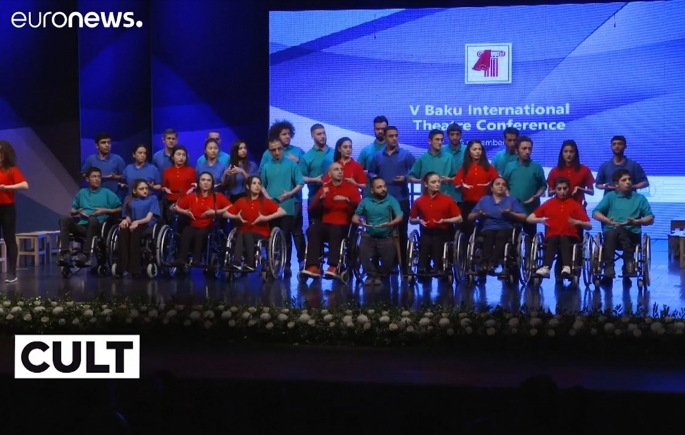 "Euronews"da Bakıda keçirilən V Beynəlxalq Teatr Konfransı haqqında süjet yayımlayıb