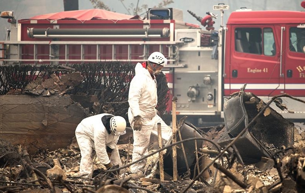 Kaliforniyada yanğın qurbanlarının sayı 59-a çatıb