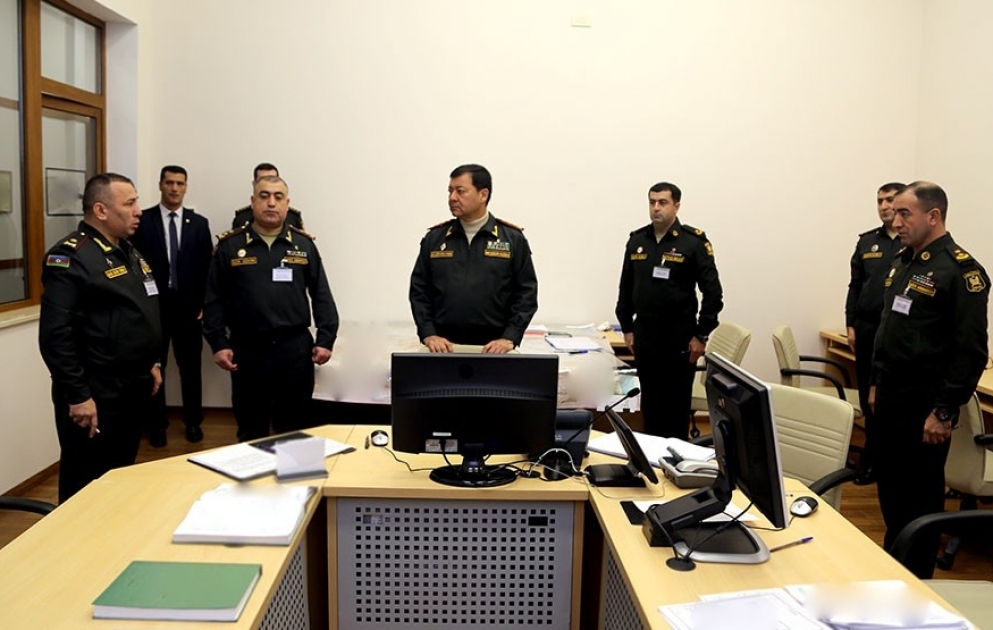 Chief of General Staff watched the actions of the command posts of War Games