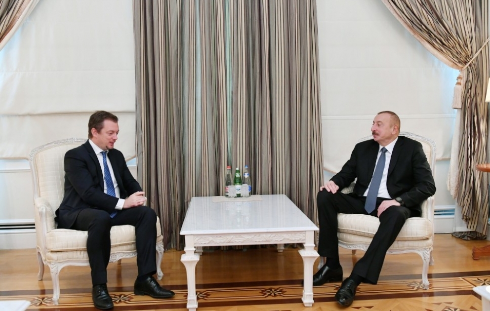 Präsident Ilham Aliyev empfängt IPC-Präsident
