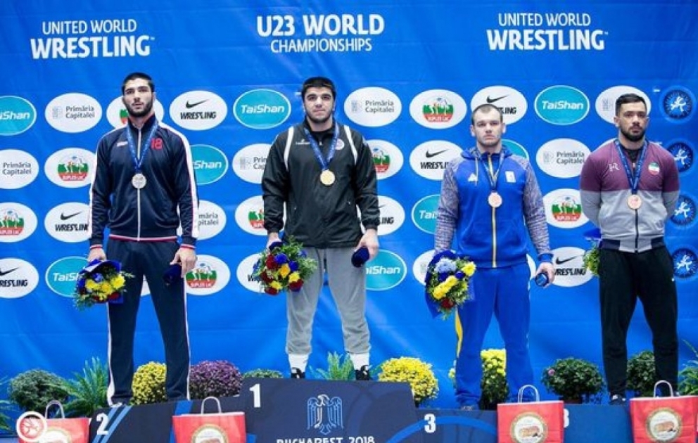 Azərbaycan güləşçisi dünya çempionatının qızıl medalını qazanıb