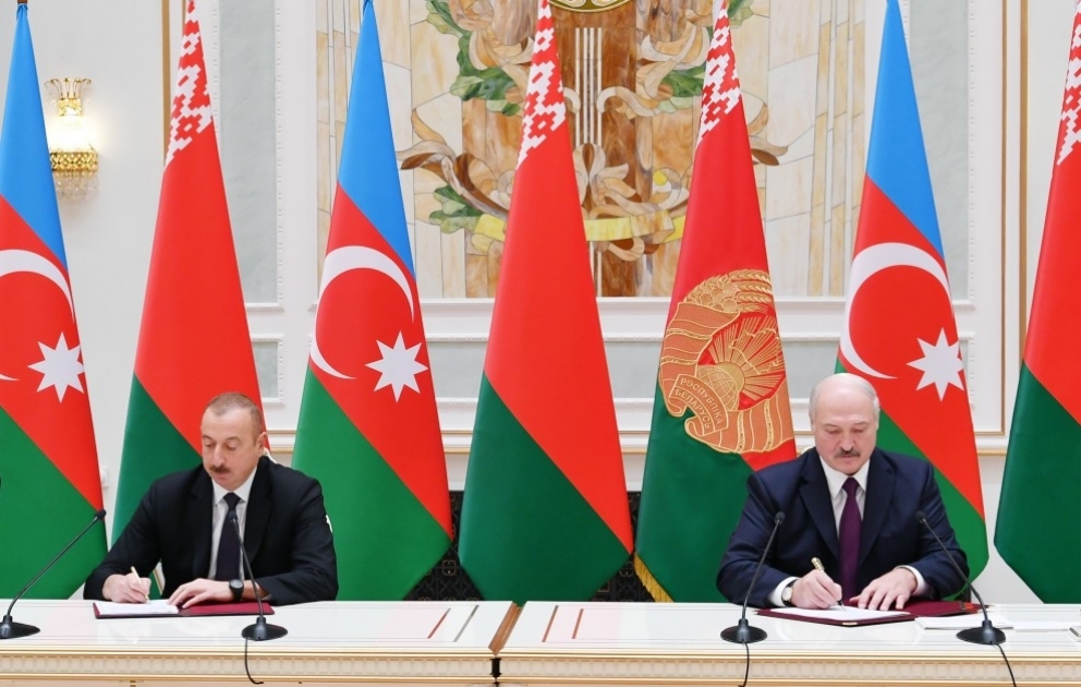 Azerbaijan, Belarus signed bilateral documents