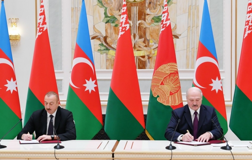 Aserbaidschan und Belarus unterzeichnen eine Reihe von Memoranden und Abkommen