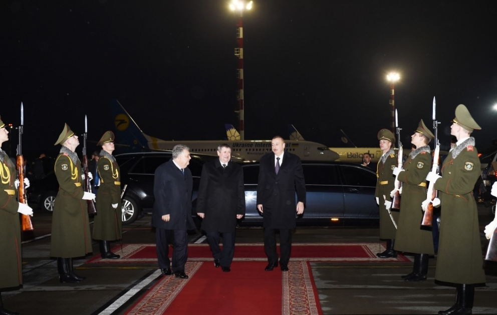 President Ilham Aliyev completed official visit to Belarus