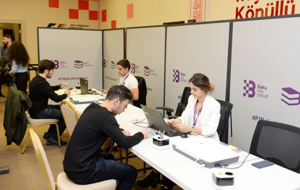 Formula 1 Azərbaycan Qran-Prisi ilə əlaqədar könüllülərin müsahibə prosesinə start verilib