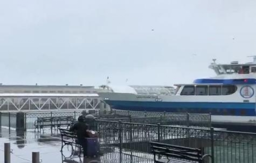 Verletzte bei Fährunglück in USA: Schiff kracht in Pier