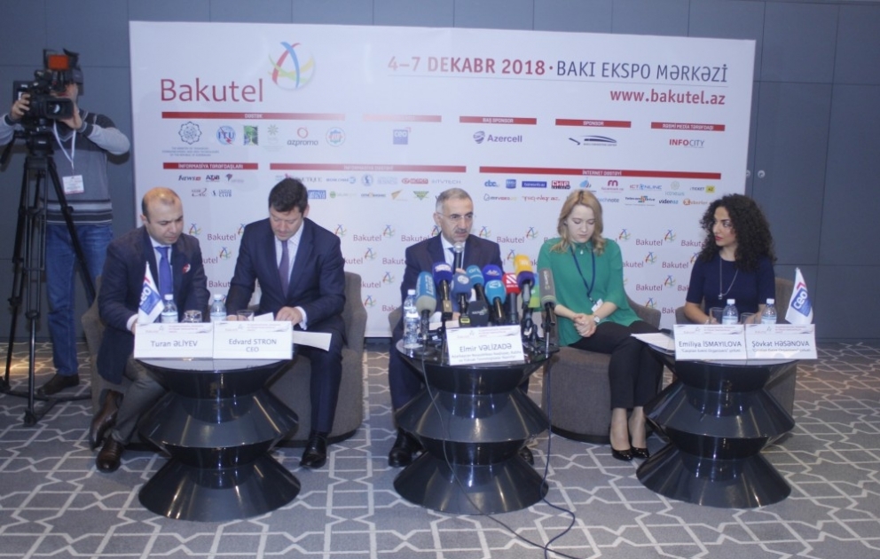 На выставке «Bakutel-2018» будут действовать 10 национальных павильонов