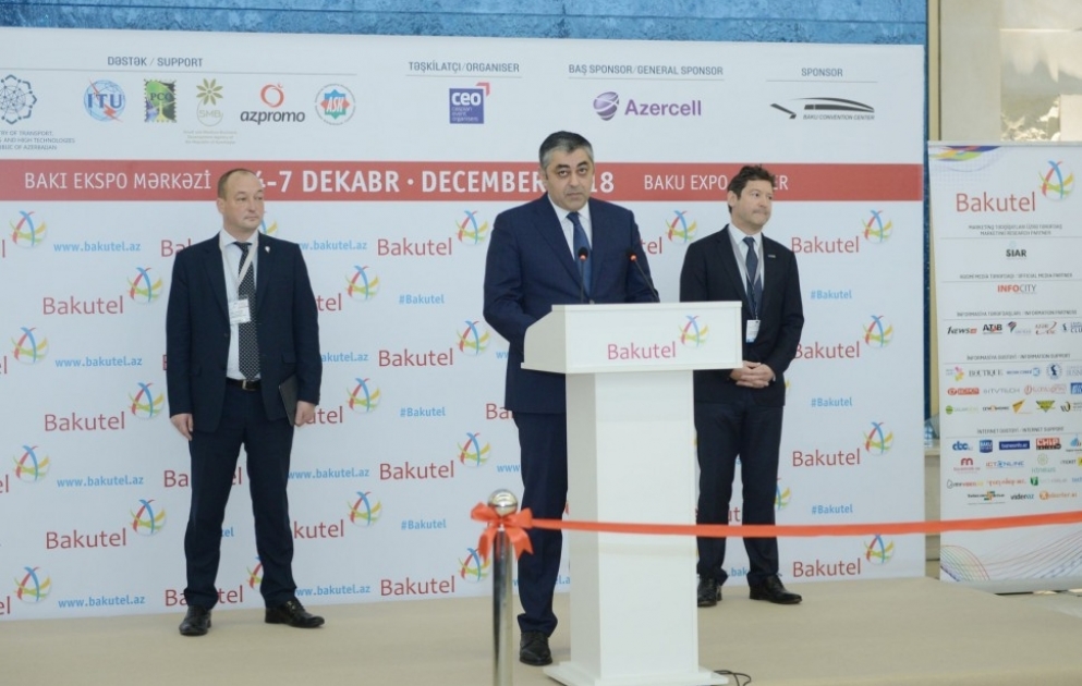 Открылась XXIV Азербайджанская международная выставка «Телекоммуникации, инновации и высокие технологии Bakutel-2018»