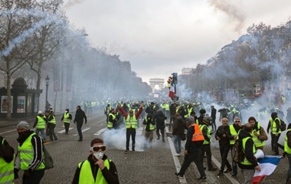 Protest actions "yellow vessels" starts in France
