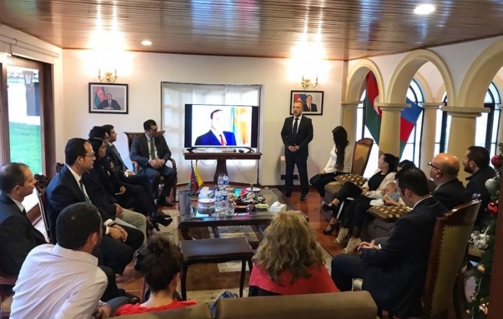 Ümummilli lider Heydər Əliyevin xatirəsi Kolumbiyada yad olunub