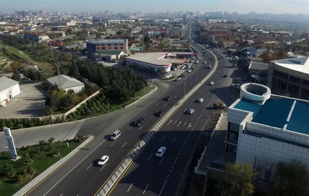 Babək prospektinin yenidən qurulması işləri yekunlaşıb