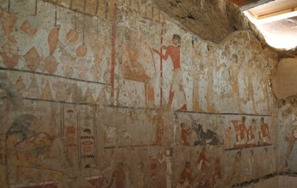 Archaeologists discover 4,400-year-old tomb in Egypt